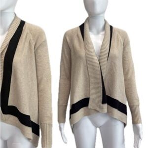 Banana Republic Merino Wool Cashmere Cardigan Womens XS Cozy Open Front Sweater